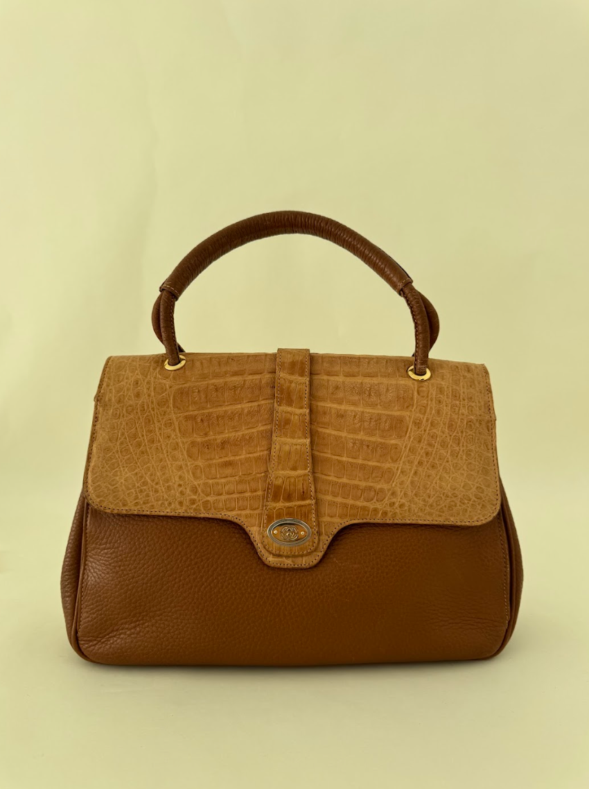 Gucci Bamboo Brown Handbag