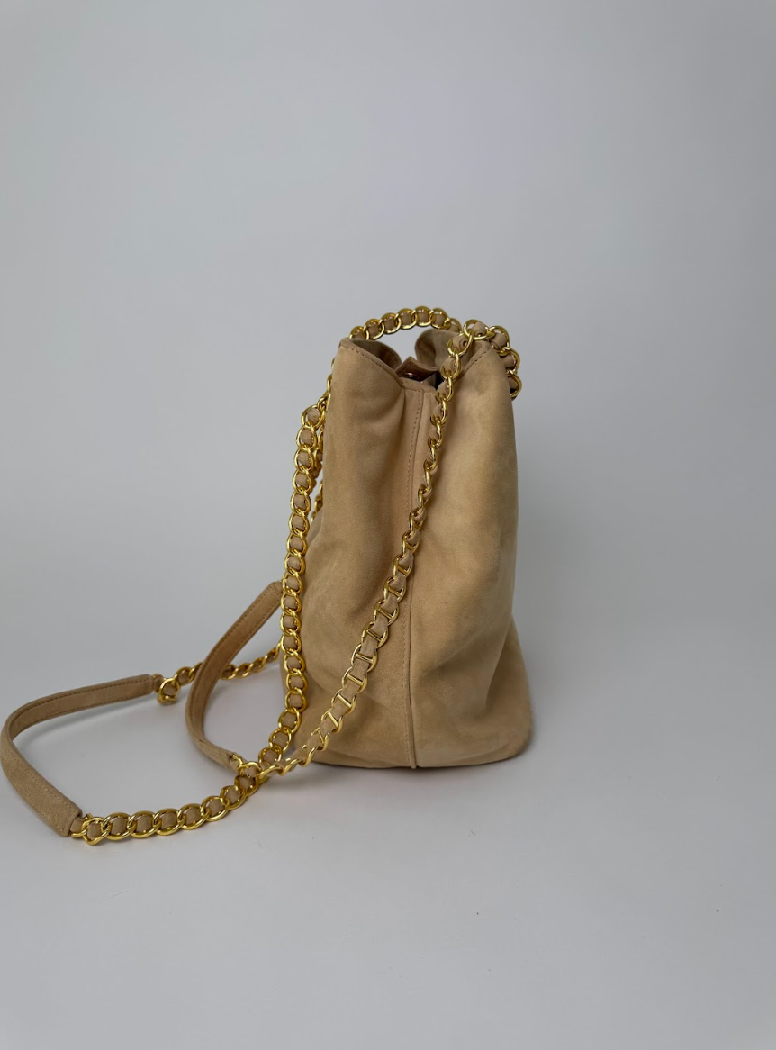 Prada Suede Bucket Bag