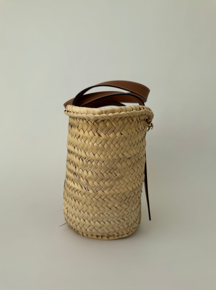 Loewe Raffia Basket Large