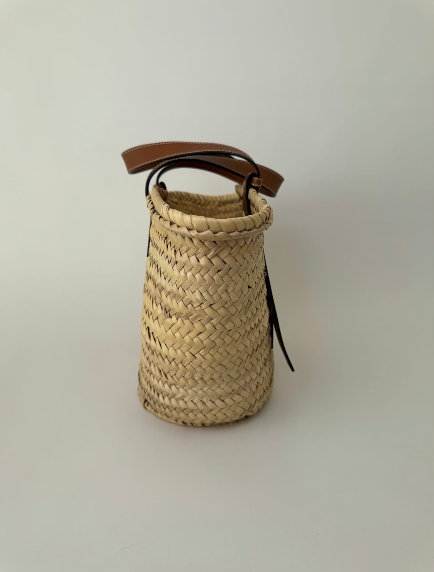 Loewe Raffia Basket Large