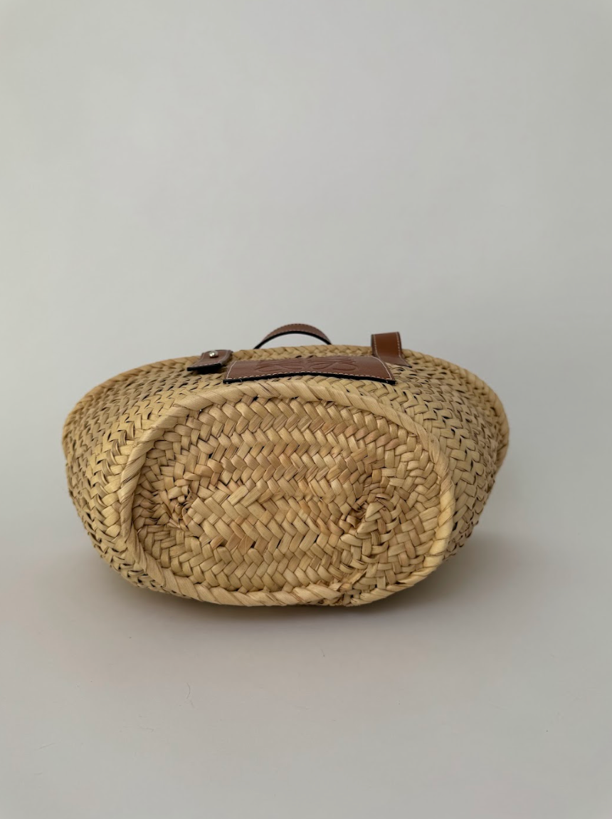 Loewe Raffia Basket Medium