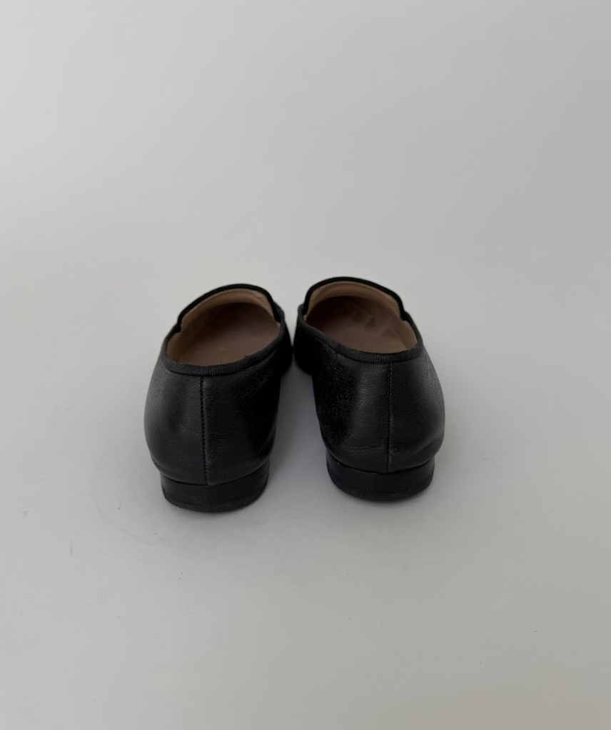 Chanel Black Loafers 36.5