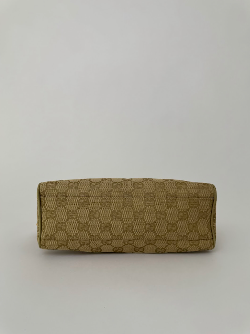 Gucci GG Neutral Half Moon Shoulder Bag