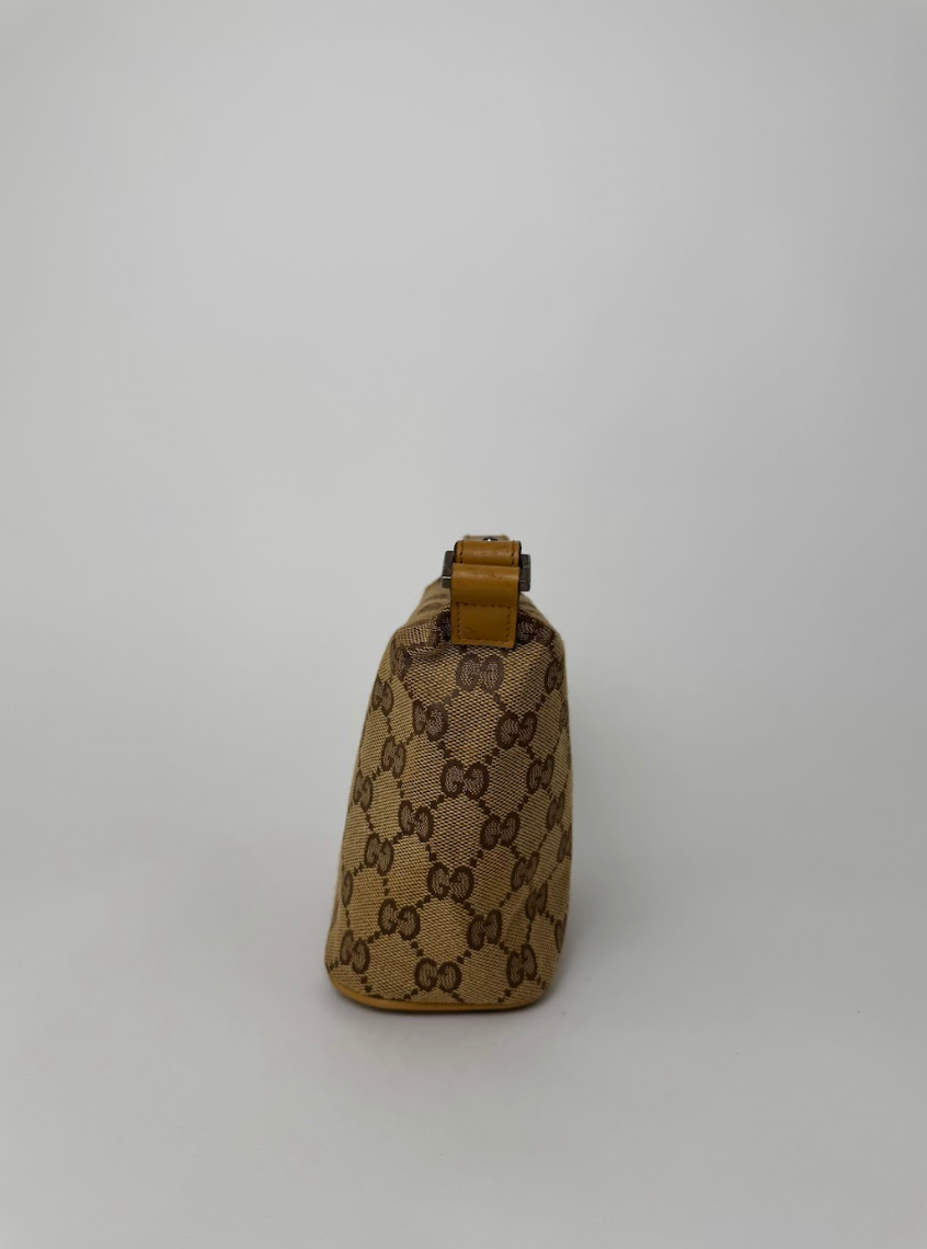 Gucci GG Neutral Canvas Mini Handbag