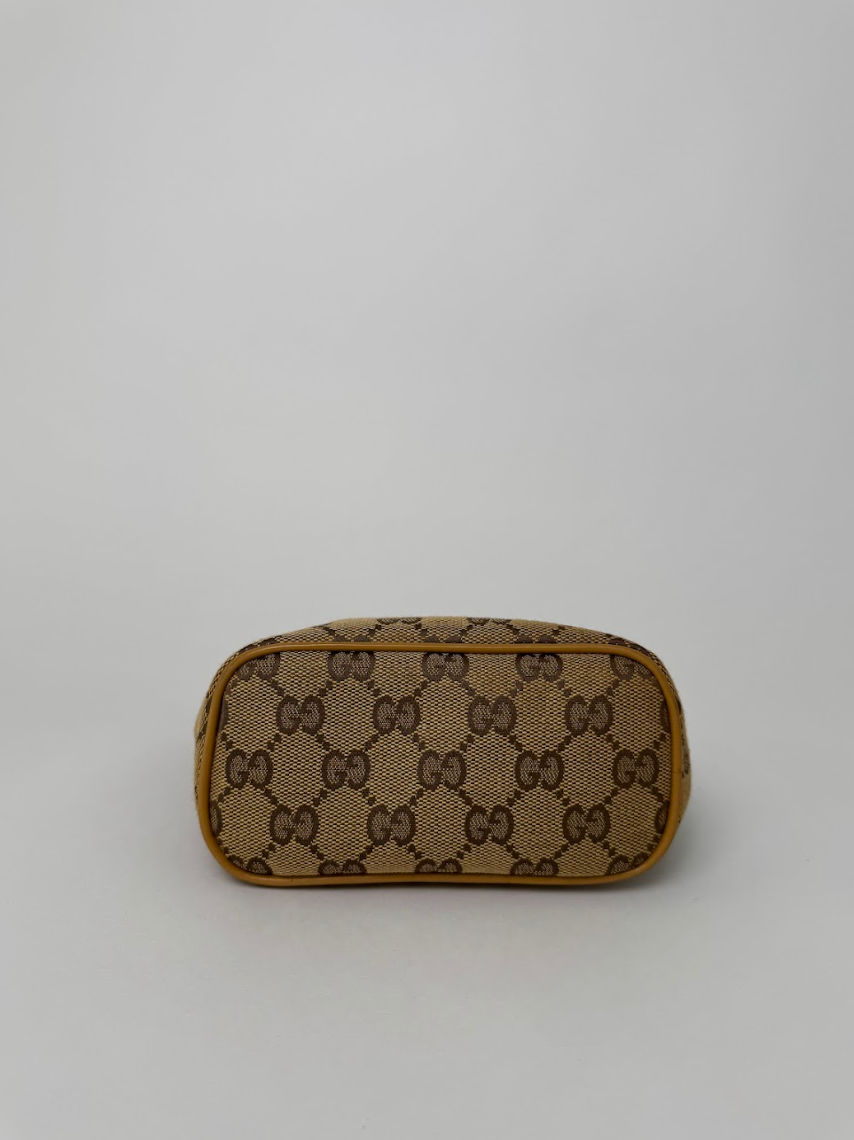 Gucci GG Neutral Canvas Mini Handbag