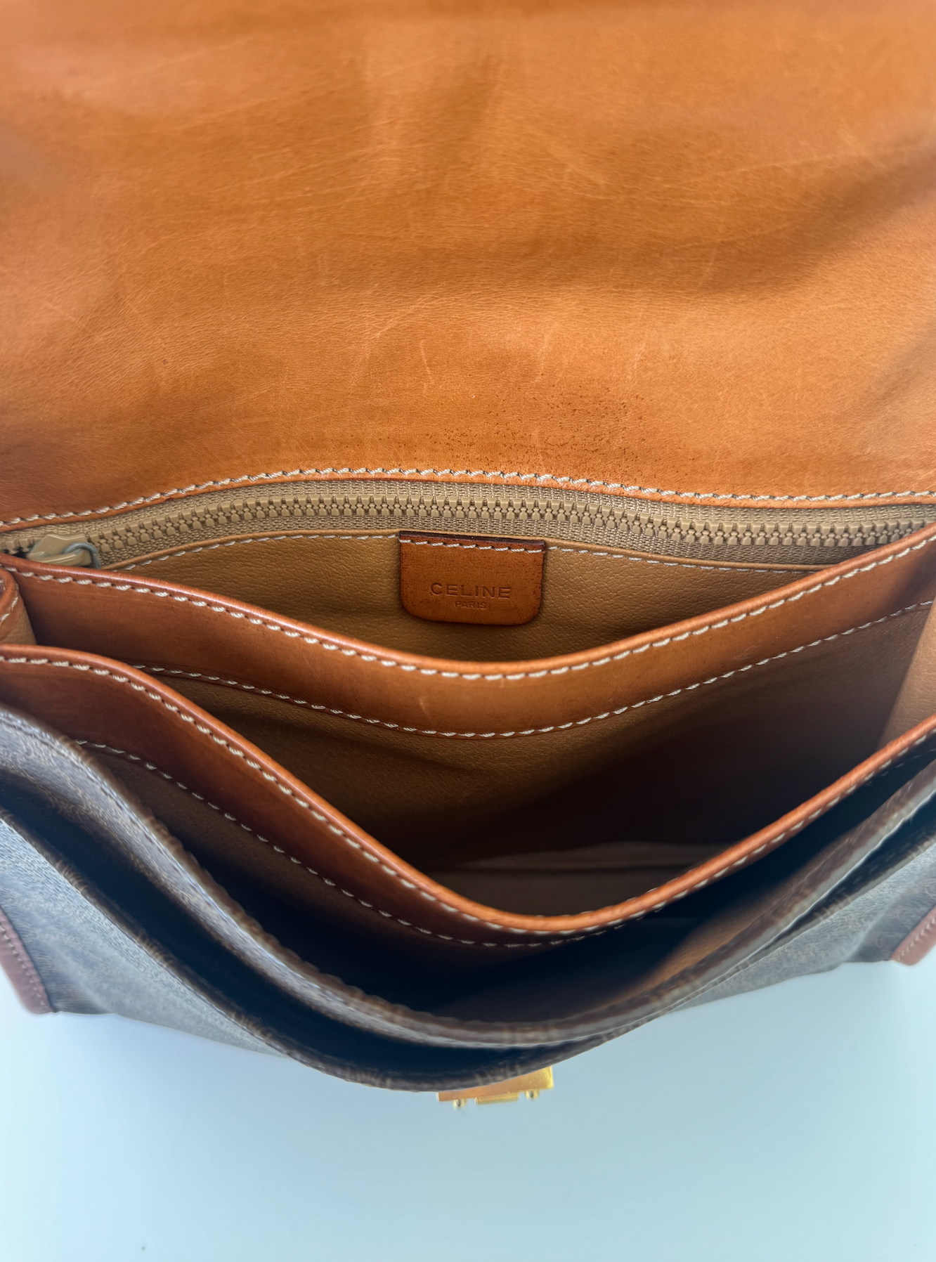 Celine Macadam Vintage Style Clutch