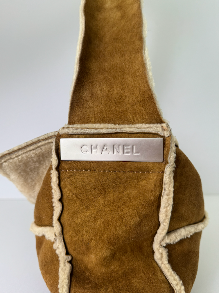 Chanel Vintage Shearling Flap Bag