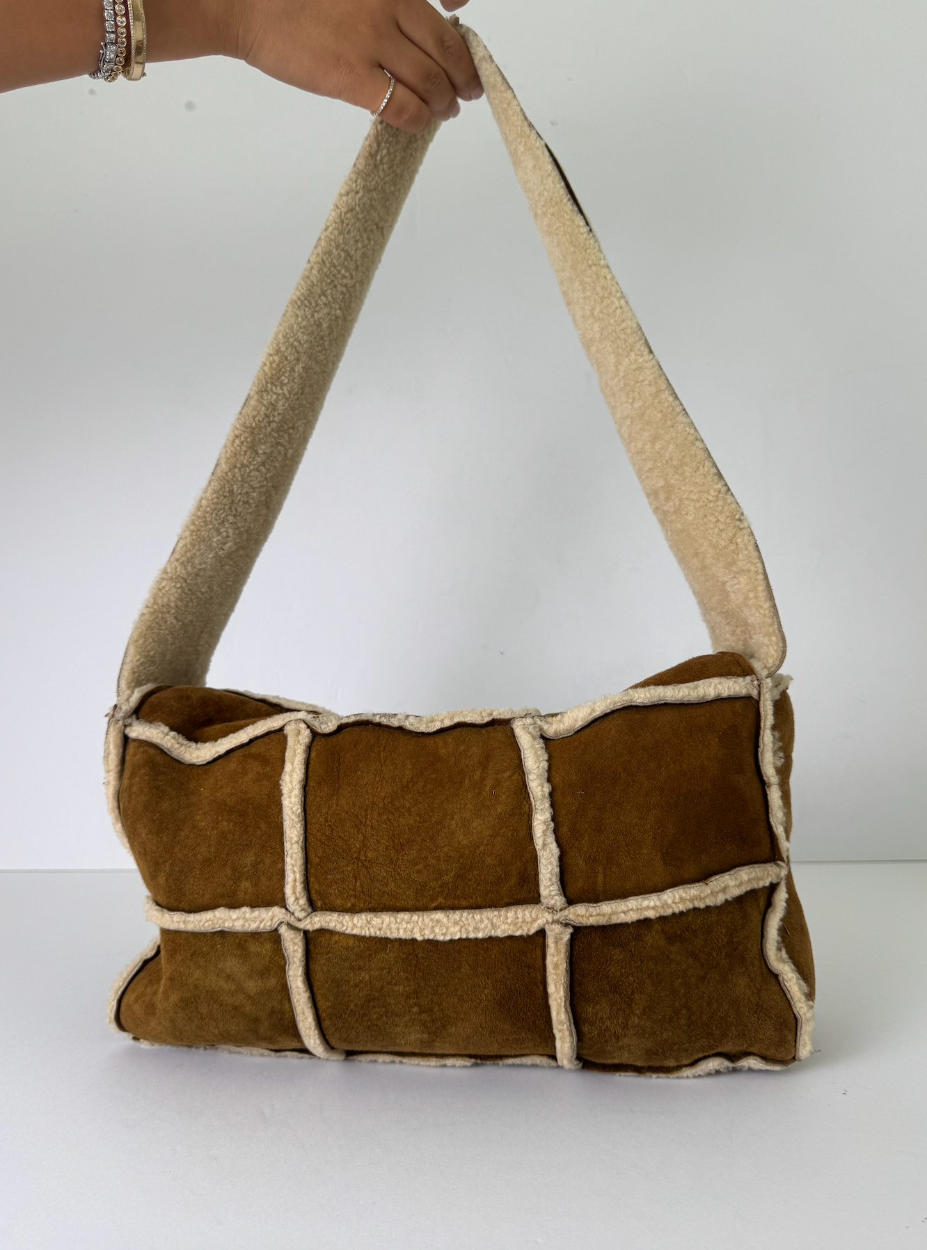 Chanel Vintage Shearling Flap Bag