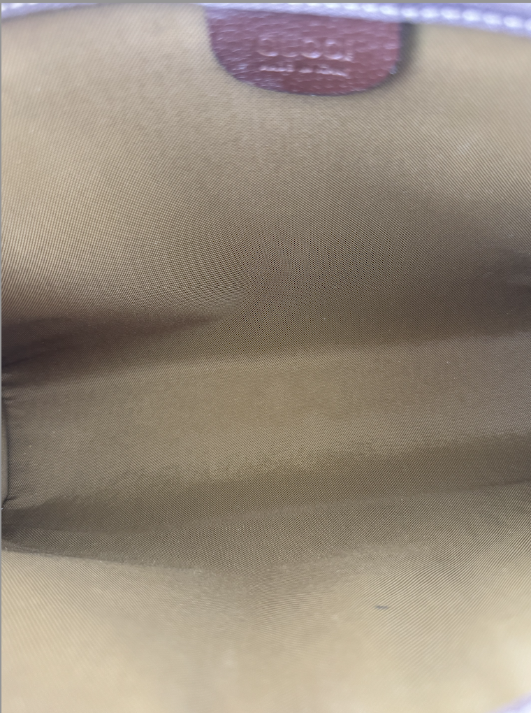 Gucci Monogram Canvas Clutch