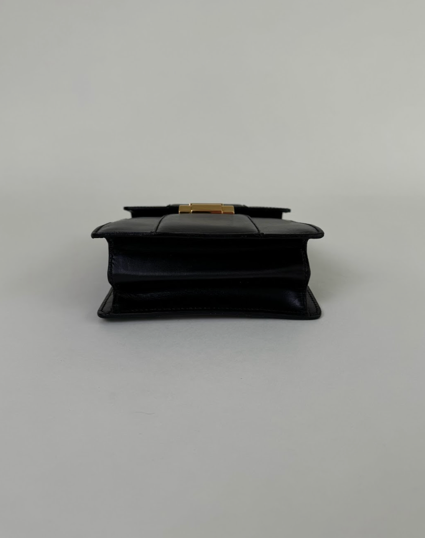 Gucci Black Leather Handbag