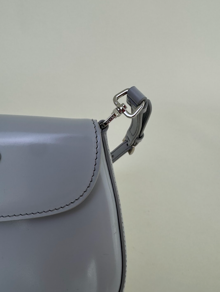 Prada Cleo Shoulder Bag Baby Blue