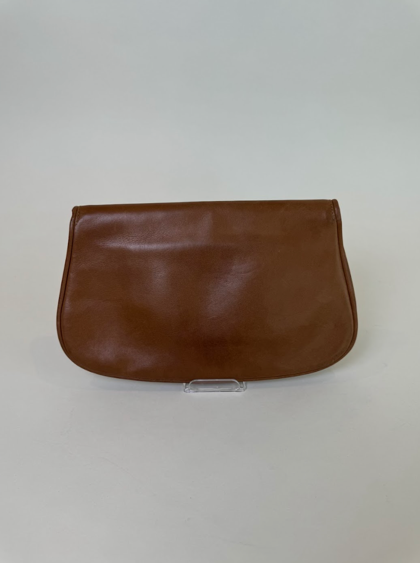 Gucci Brown Leather Clutch