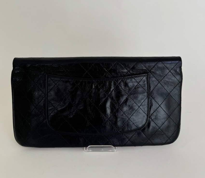 Chanel Calfskin Leather Clutch Rare