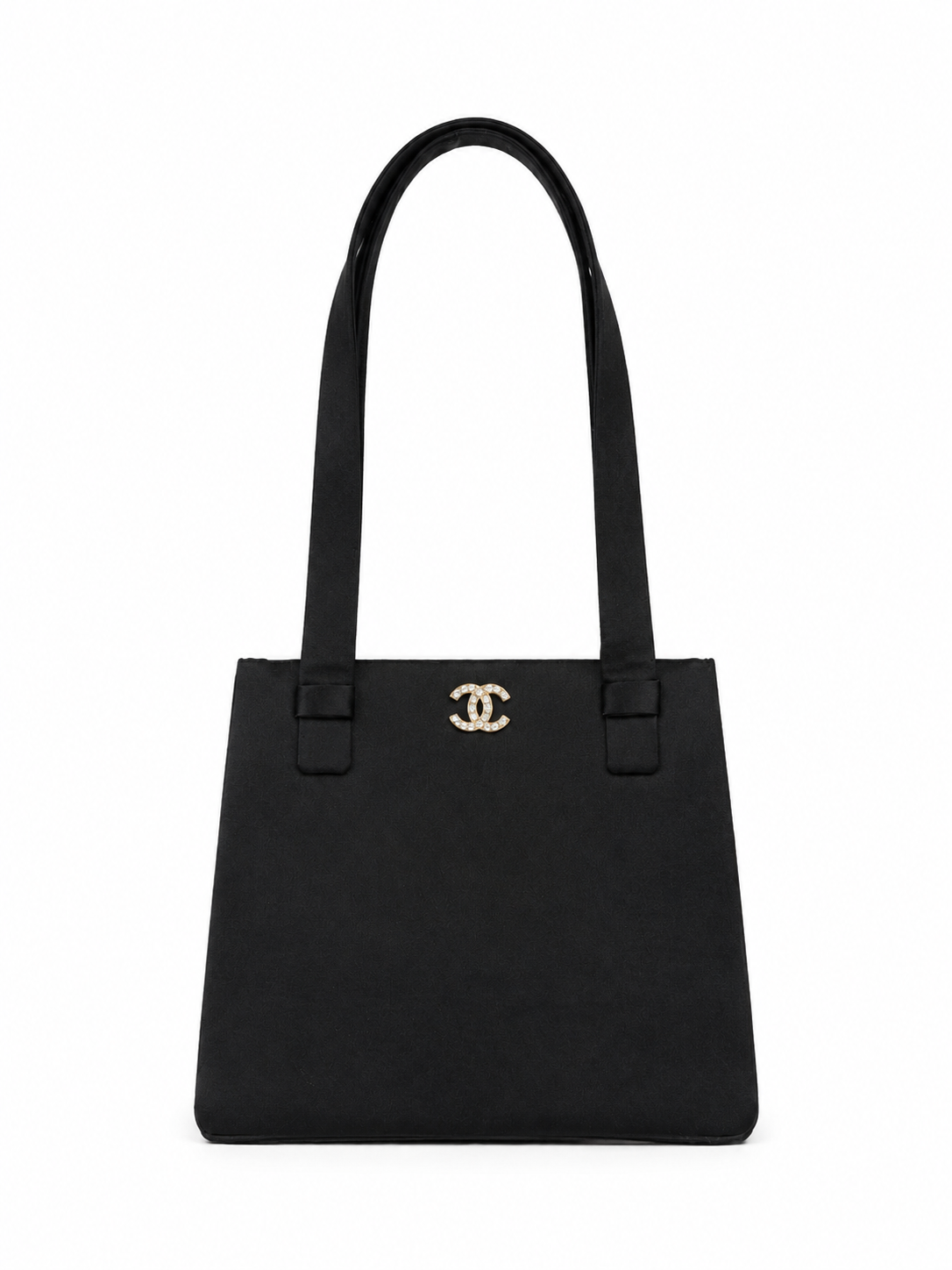 Chanel Vintage Satin Evening Bag